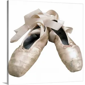 "Ballet slippers" Canvas Wall Art